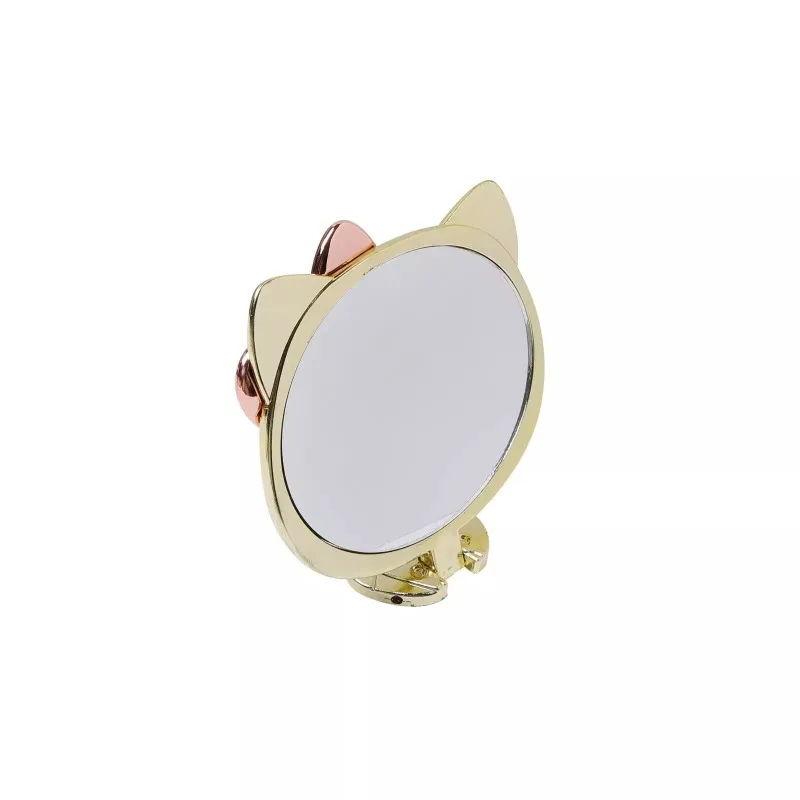 サンリオハローキティ猫ミニミラーアニメ漫画かわいいポータブルハンドル女の子折りたたみプリンセスミラー装飾子供の誕生日ギフト