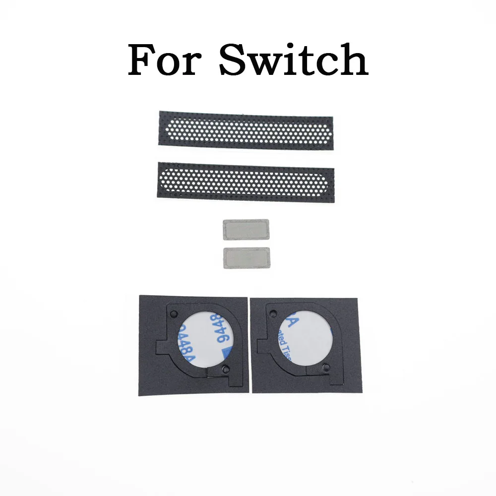 1Set Staubschutzfilter Lautsprecher-Staubnetz Joystick-Staubschutzring Aufkleber für NS Switch Konsole