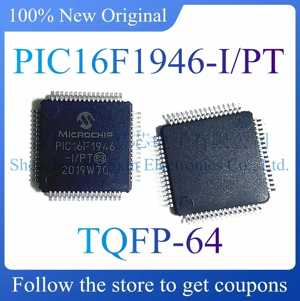 

NEW PIC16F1946-I/PT Original genuine TQFP-64