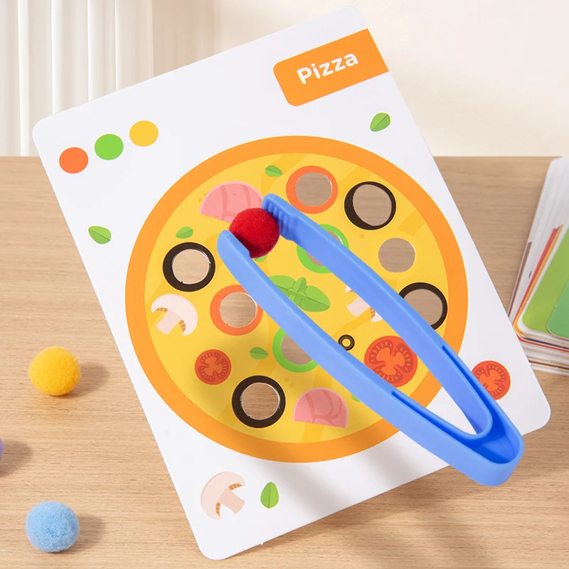 Early learning toy for toddlers: Educational toy for developing fine motor skills, concentration, and color recognition.3+