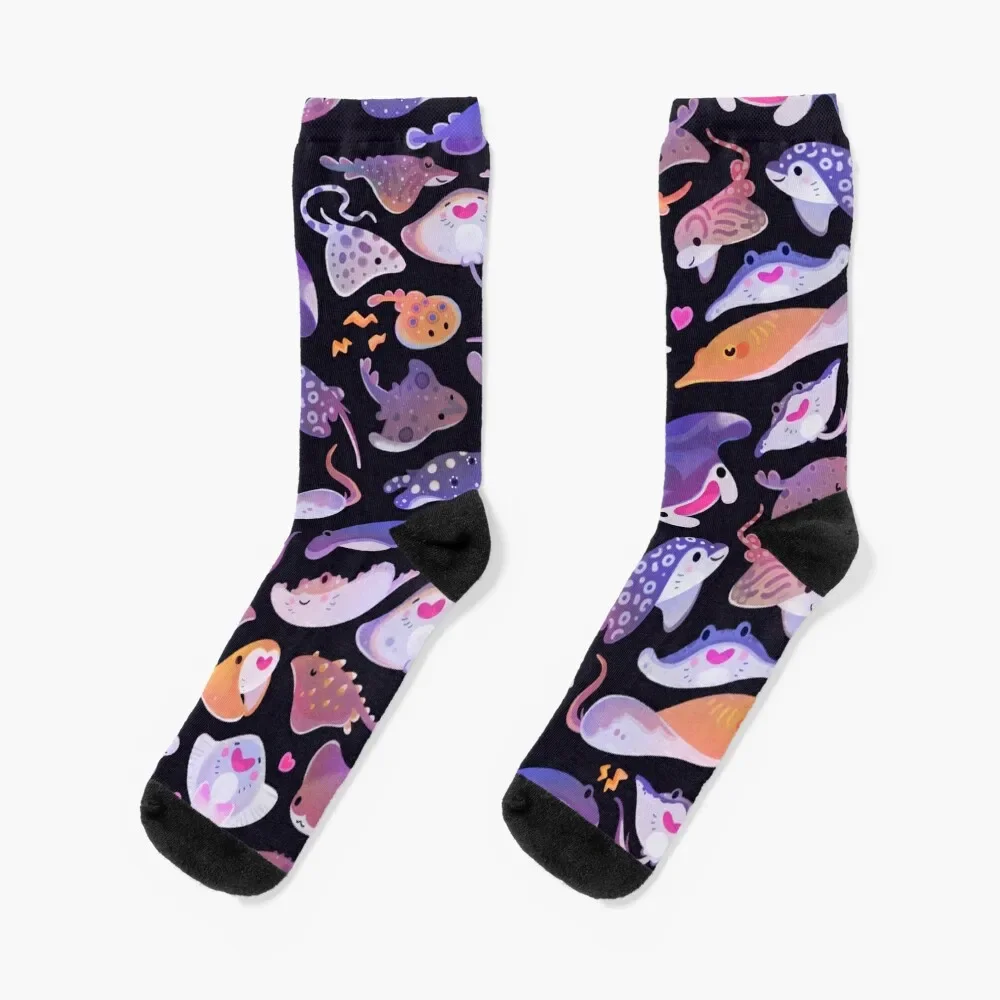 

Ray day 1 Socks with print Novelties happy hockey Luxury Woman Socks Men's