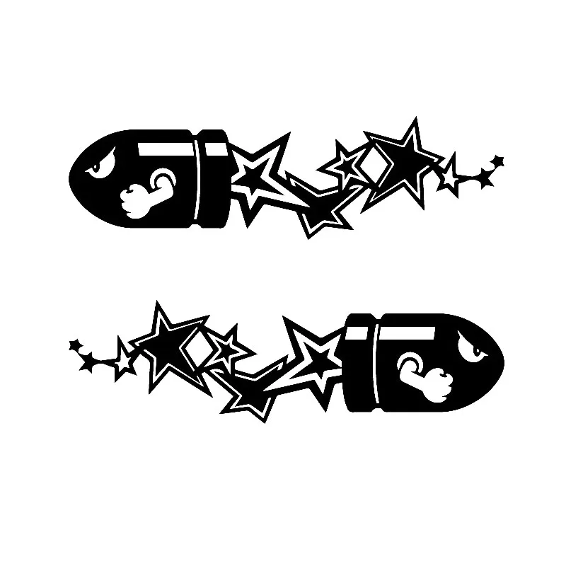 BULLET cartoon stickers cute funny sticker for cars trucks motorcycles laptop Vinyl Decal Car Accessories
