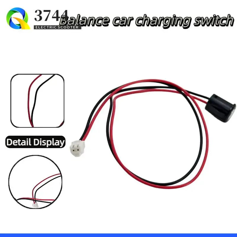 Balance car power switch assembly with terminal wire, one key switch, universal maintenance parts