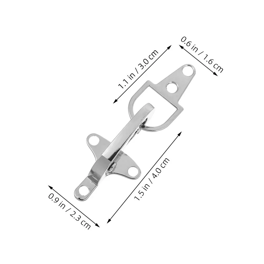 2 مجموعة المفاجئة تبديل إغلاق معطف معدني أبازيم للسترات معاطف Craft بها بنفسك الحرفية اليدوية الديكور سبائك الزنك المشبك السحابة #4