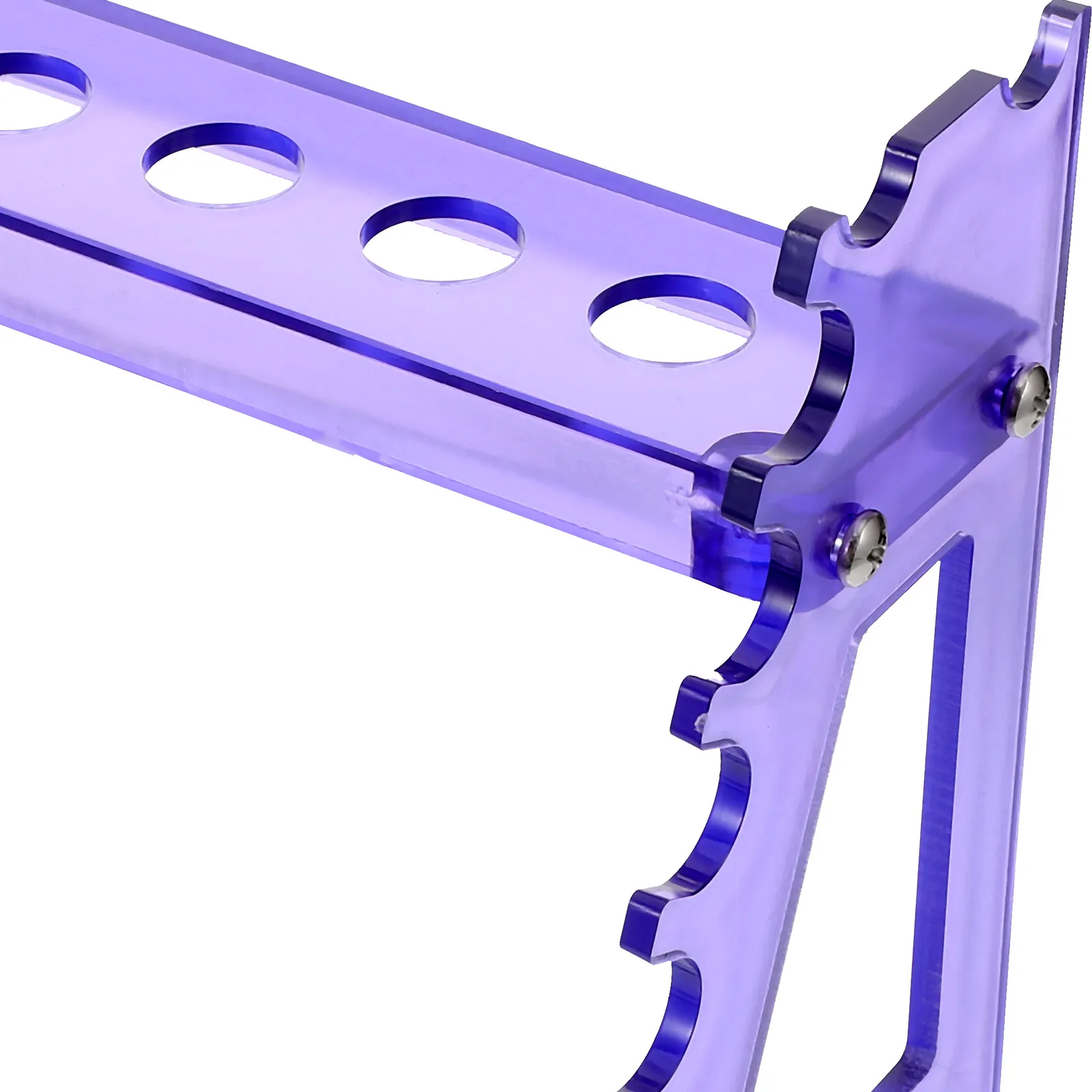

Purple Pipette for Laboratory Tools Multiple Sizes Stable Support Portable Holder Lab Tools Inclined Rack Storage Frame