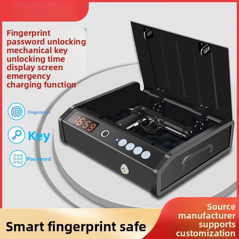 Top Selling Fireproof Gun Safe for Private Home Use Export Factory Supply Security Safeguard Box