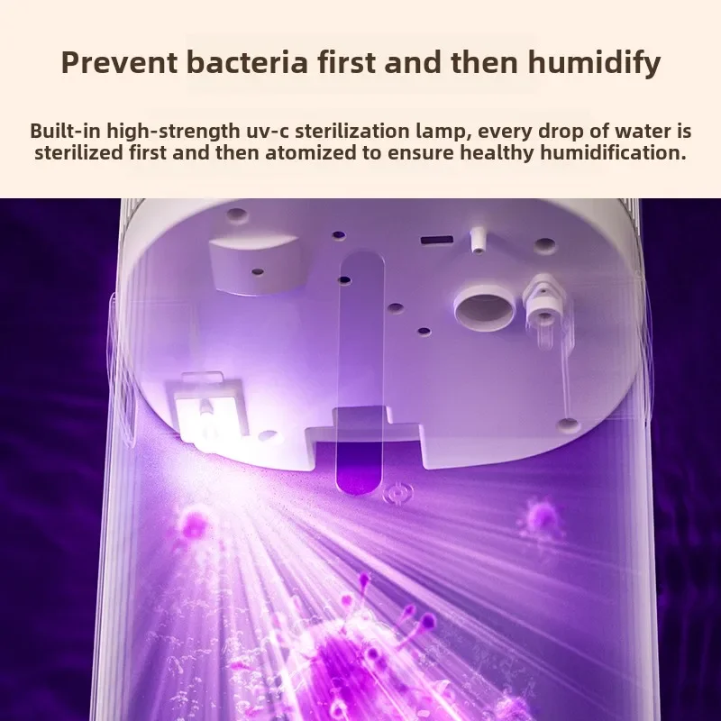 Air Humidifiers for Home Large Room for 2000ft², 18L Large Capacity Humidifier Diffuser ,mist Maker 600ml/h Misting, 60H Runtime