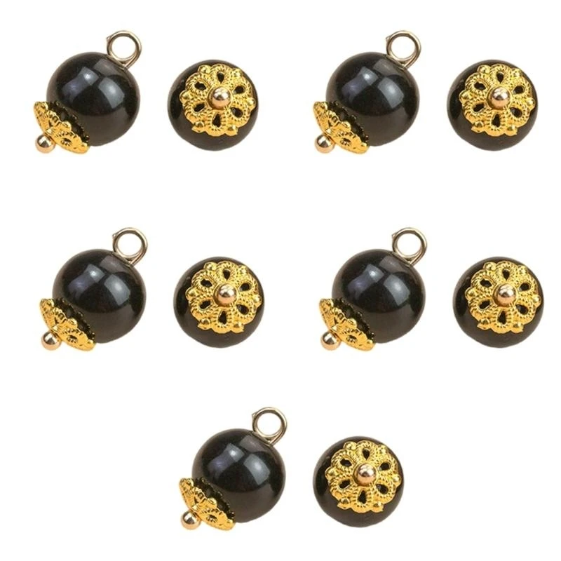 Elegant Bead Button for Chinese Traditional Clothing Handcraft Accessories