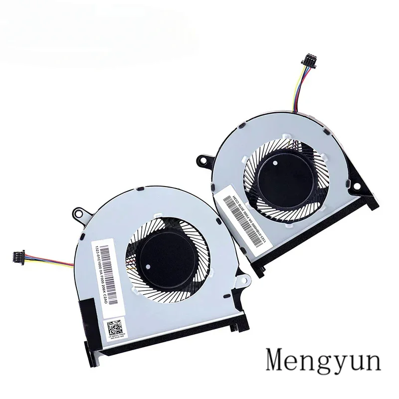 CPU Cooling Fan MPHWF 0MPHWF GPU Fan Cooler Set 861FC 0861FC for Dell Inspiron 7591 7590 P83F