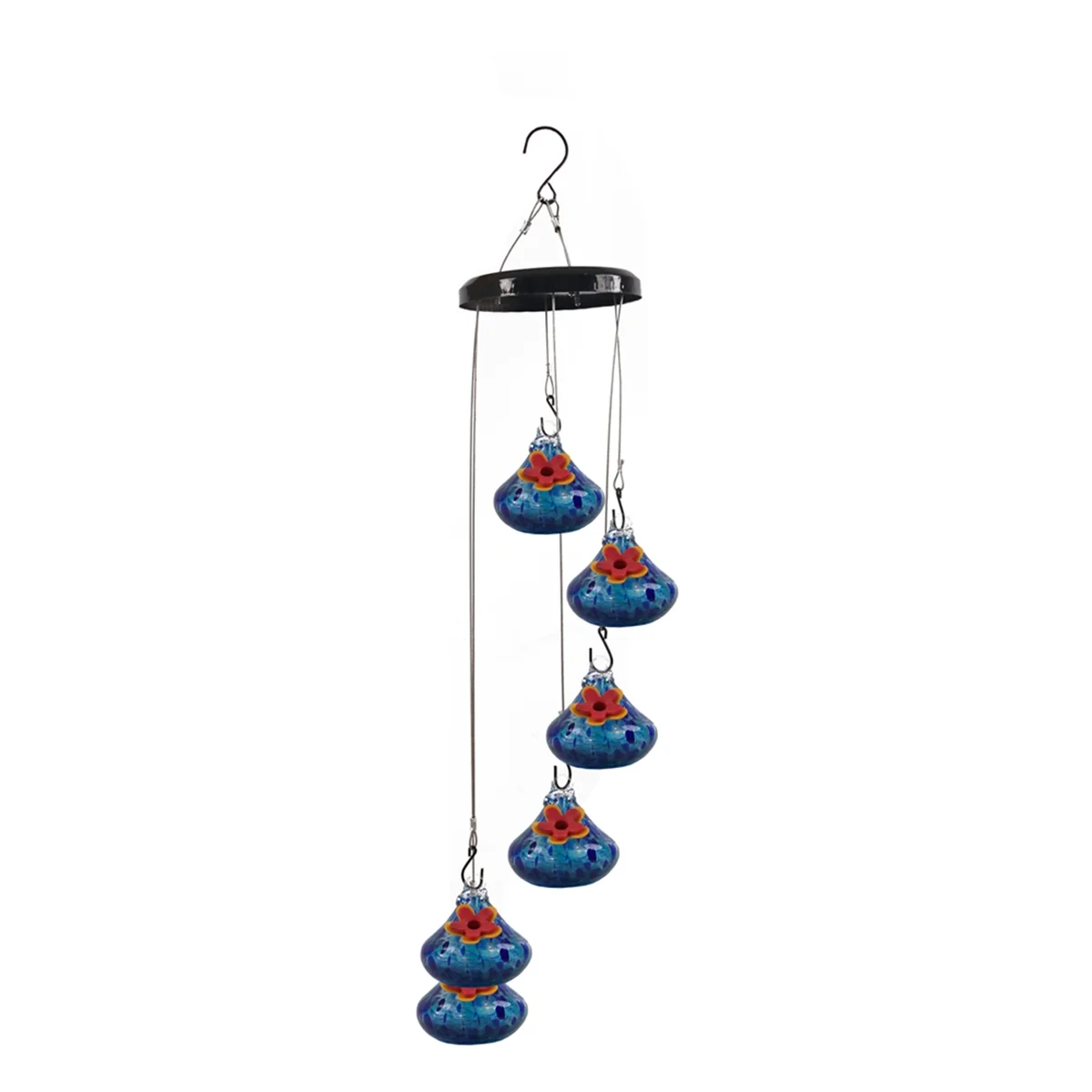

Charming Wind Chimes Bird Feeders, Wind Chime Bird Feeder for Viewing, Bird Feeders for Outdoors, SD-01