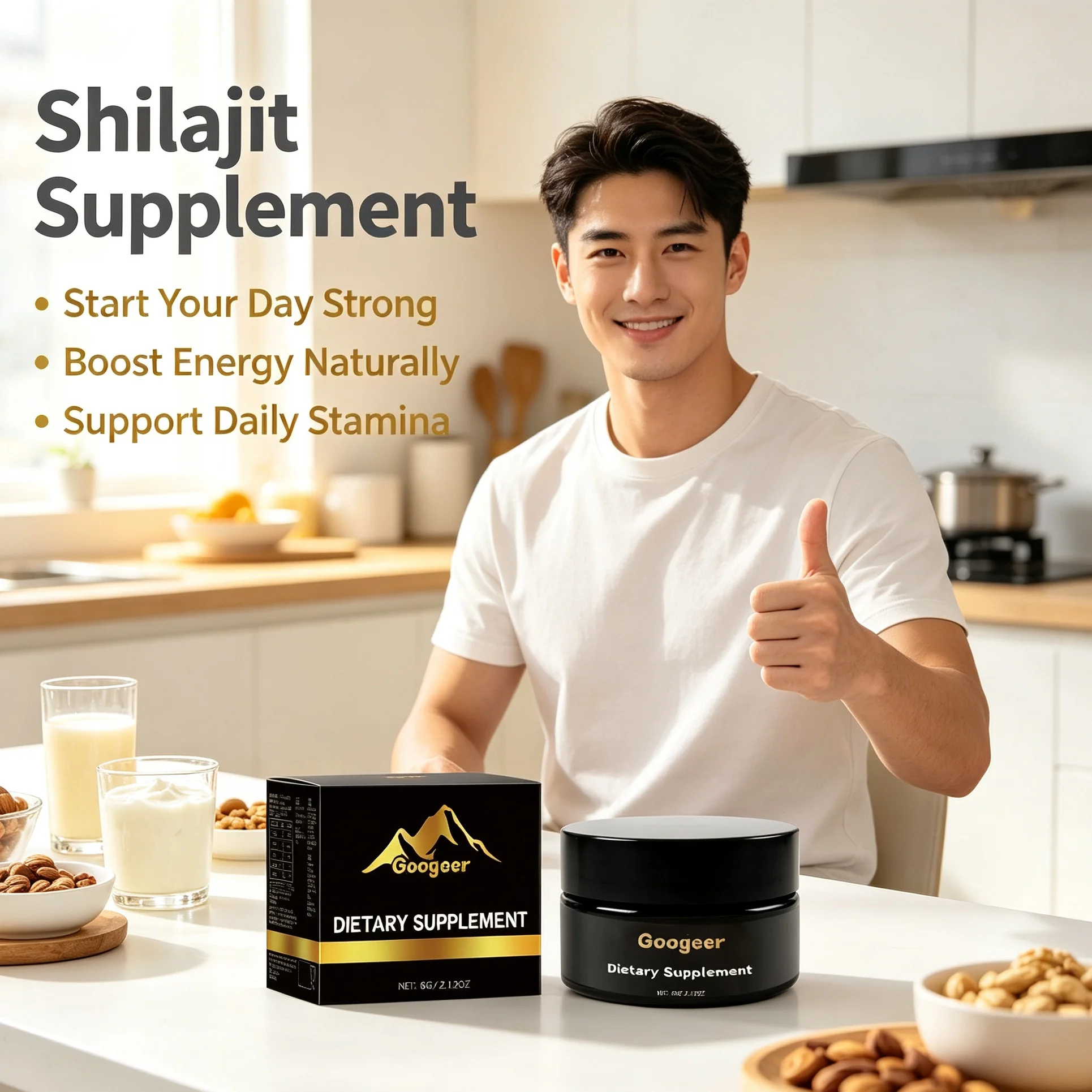 Authentic Himalayan Sourced Shilajit Resin Paste Mineral‑Rich Dietary Supplement for Everyday Body & Mind Wellness Support