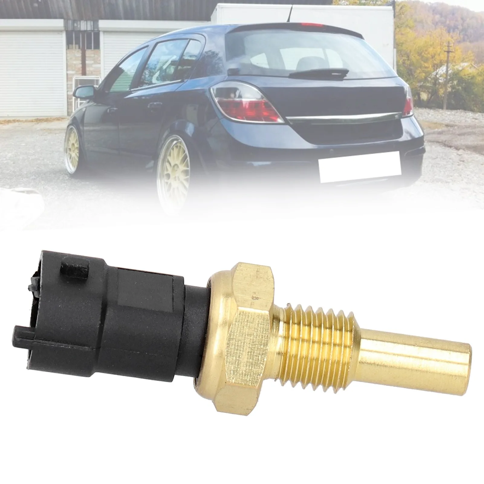 Automotive Coolant Temperature Sensor Water Temperature Sensor for Vauxhall Astra H Mk5 1.6 Petrol (2004-2007)