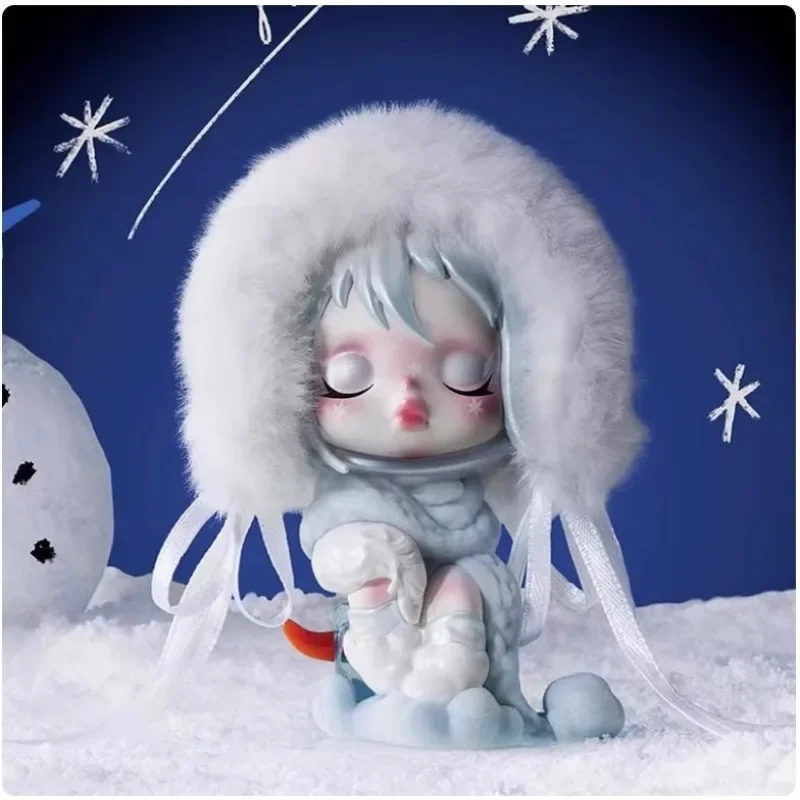 

POPMART SKULLPANDA It's Time To Make A Wish Series Фигурка Слепая коробка Коллекция игрушек Kawaii Аниме Экшн-сюрприз Подарок на день рождения