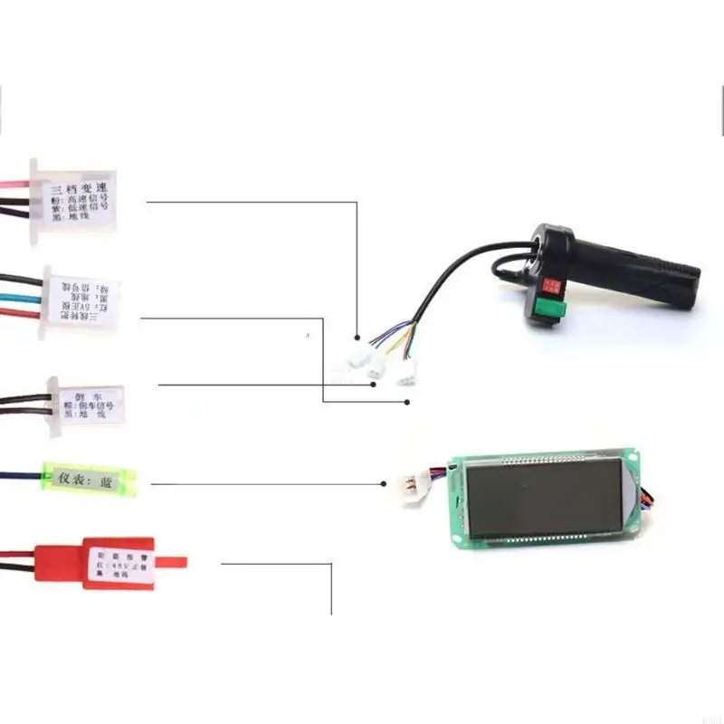 

2025 Новый двухрежимный бесщеточный двигатель для интеллектуального контроллера для электронного велосипеда, скутера, велосипеда