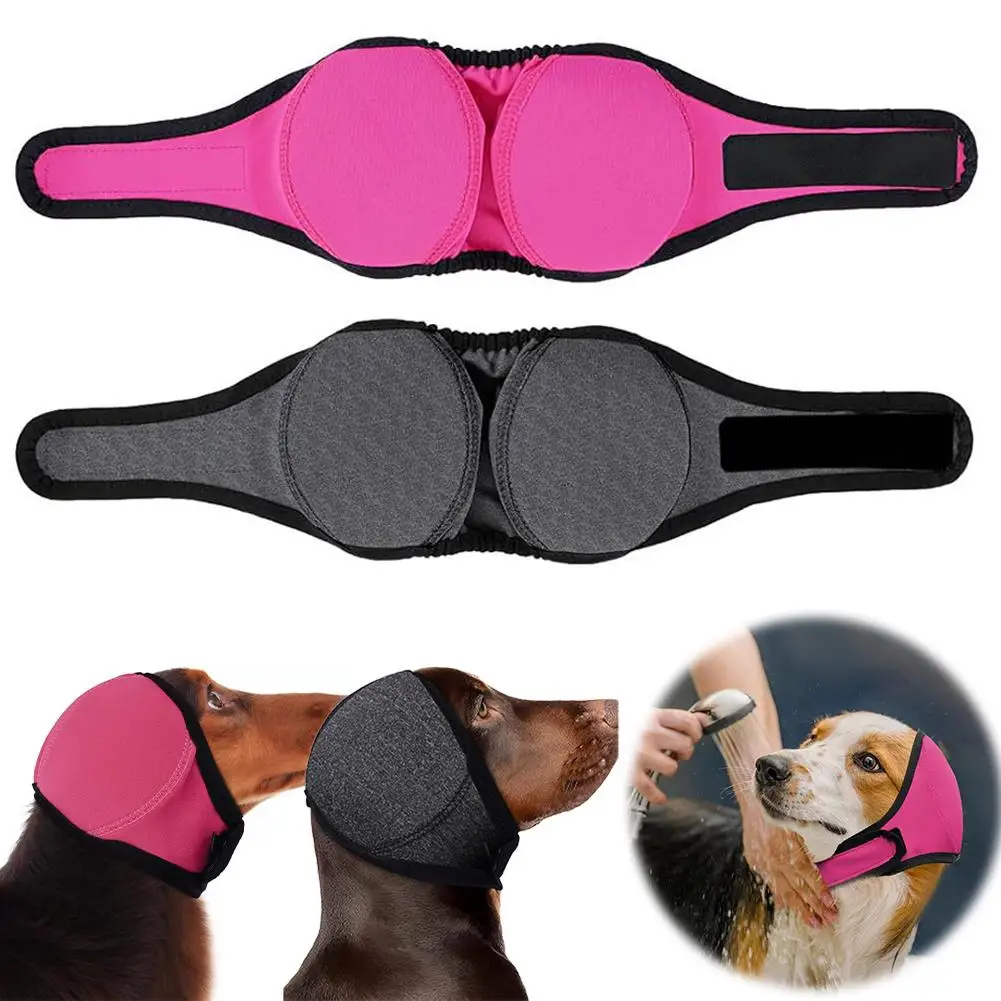 Hunde-Ohrenschützer, Lärmschutz, wasserdichte Stecker, schalldicht, wasserdicht, Hundekopfhörer mit Geräuschunterdrückung zum Pflege und Baden ﻿