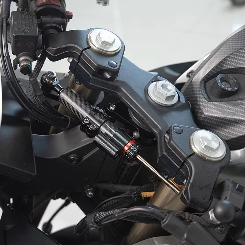 Motorcycle Adjustable Steering Damper Stabilizer Mounting For 250SR SR250 SR 250 2019 2010 2021 2022 2023 Accessories