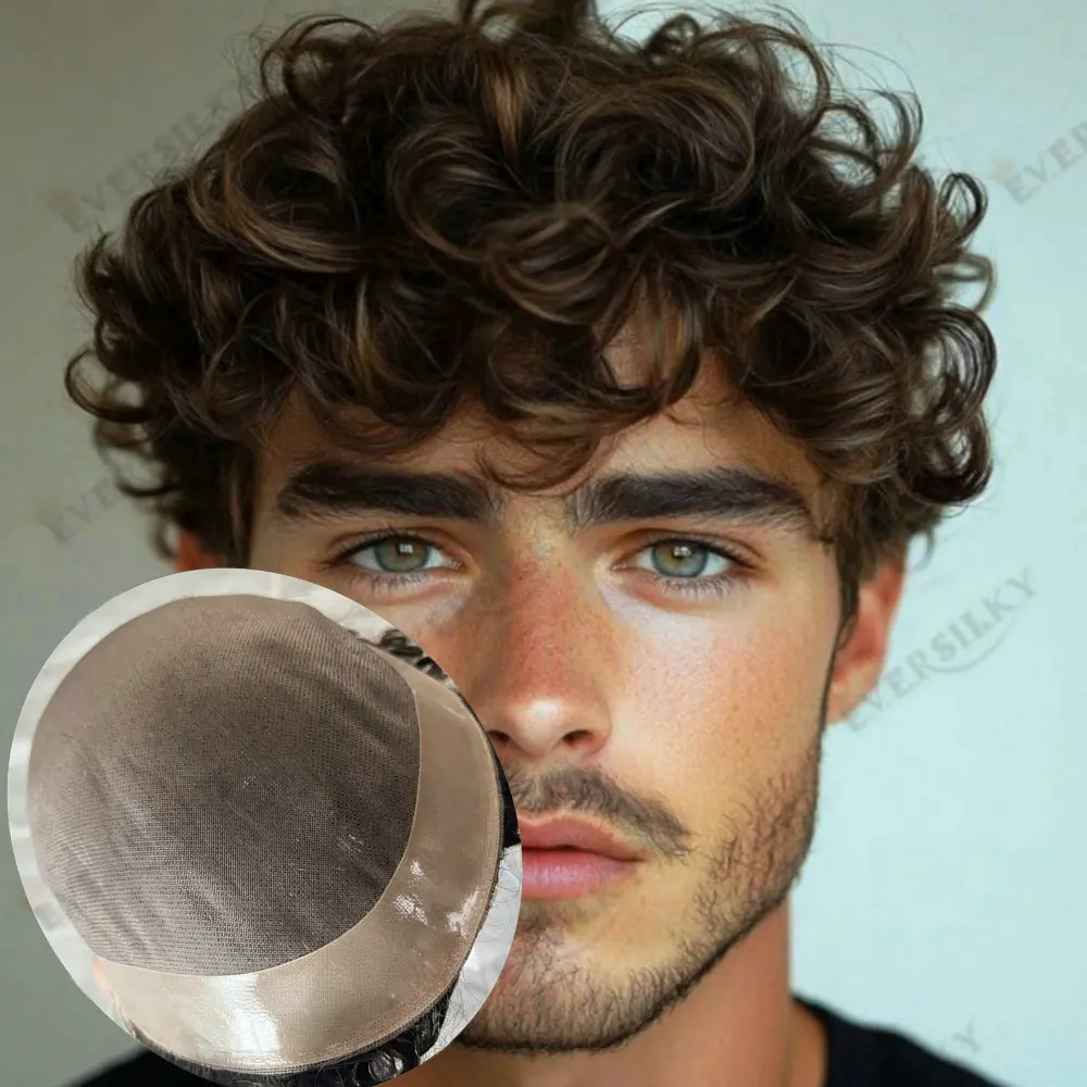 Men's Curly Wig Sup… - image