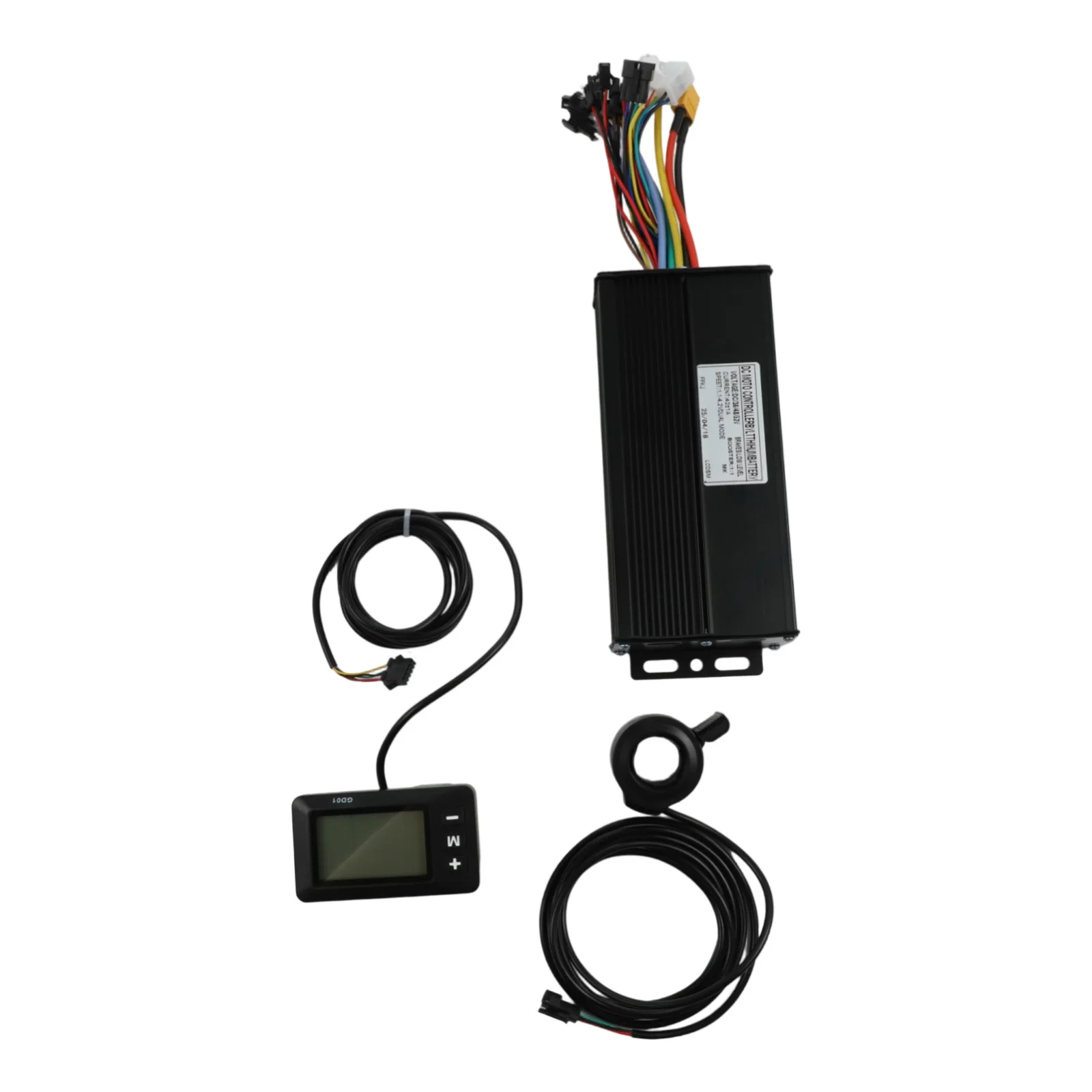 

LCD Display Kit Brushless Controller Kit 1500W 2000W Backlight Display Easy Installation Includes Thumb Throttle