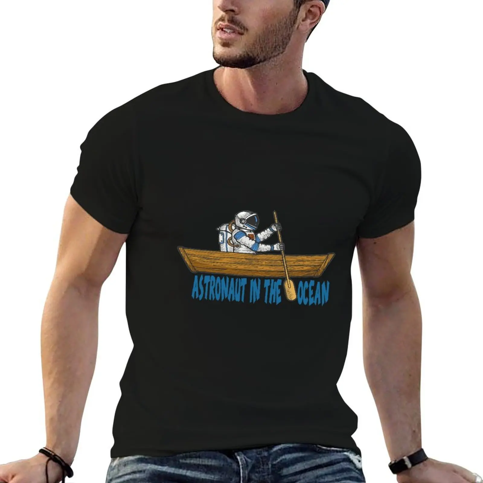 

astronaut in the ocean T-Shirt t shirts for man graphic cars man graphic t shirt T-Shirt