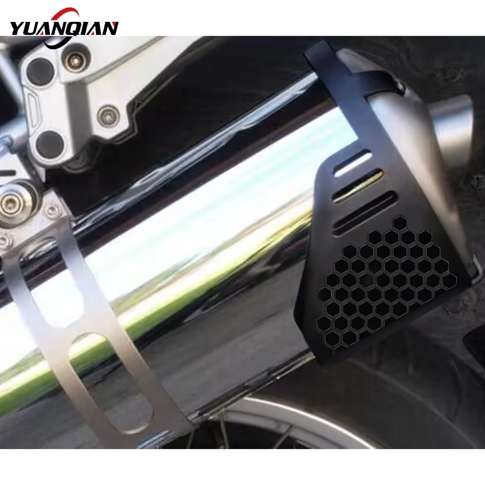 For BMW R 1200 GS R1200GS LC R1250GS Adventure 2004-2013 2012 Rear Exhaust Pipe Muffler Anti Drop Falling Guard Protection