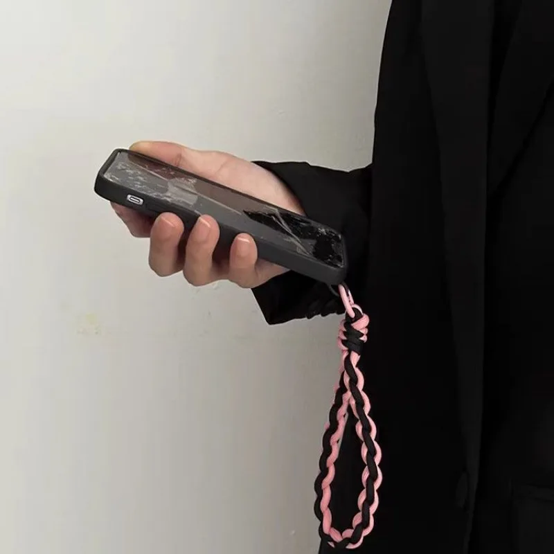 Crossbody Lanyard Wrist Strap Love Heart Case for Xiaomi Redmi Note 13 12 11 10 9 8 7 11S 10S Pro Plus 4G 5G Silicone Cover image 6