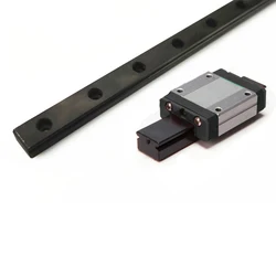 1PC MGN9C MGN9H MGN9 Black 300 350 400 450 500 600 800mm 1PC Linear Rail Guide+1PC MGN Carriage Miniature Linear Rail Slide CNC