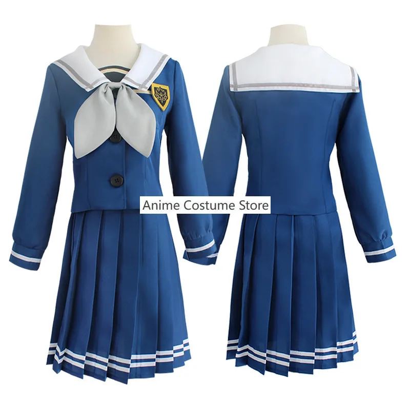 

Anime BanG Dream! Girls Band Party! Nagasaki Soyo Mashiro Uniform Cosplay Costume Custom Any Size Skirt Shirt Badge Full Set