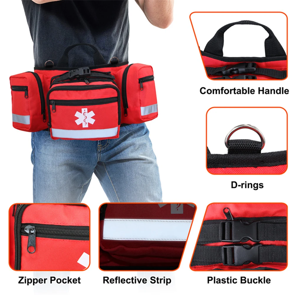 First Aid Kits Emergency Rescue Portable Empty Large Capacity Medical Storage Outdoor Camping Survival Kit Organizer Medical Kit