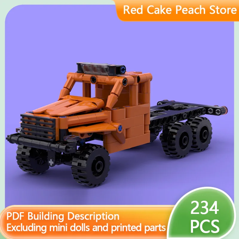 

City Car Model MOC Building Bricks Heavy-Duty Off-Road Truck Modular Technology Children Holiday Gifts Assemble Toys Suit