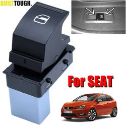 1X Power Window Switch Electric Control Lifter Button Passenger Side For Seat Leon Ibiza Alhambra Altea 2004 - 2019 Toledo