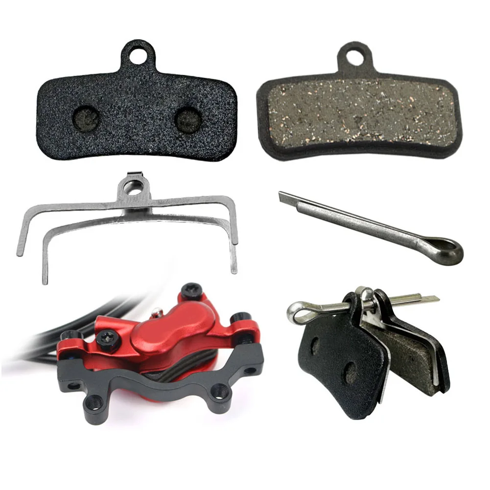 Bicycle Accessories Brake Pads Semi-Metallic Bicycle Components Brake Brake Pad Brake Pads Disc Four-Piston Hydraulic New