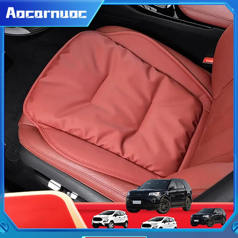 

For Ford Explorer F-150 Edge Mustang Mach-E Car Seat Cover Front Seat Protective Cushion Back Pad Anti-Skid Interior Chair Mats
