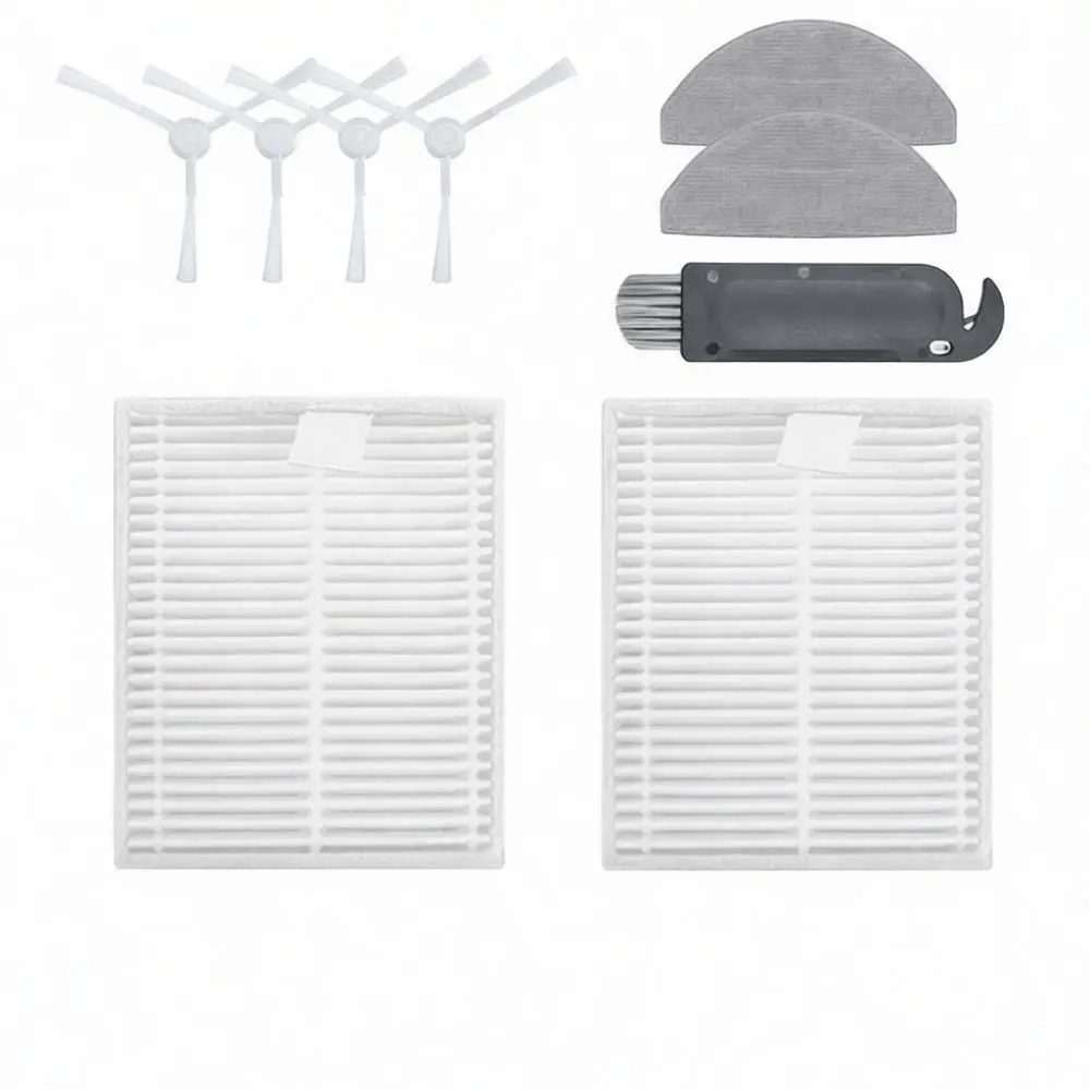 Cleaning Consumables Set For Mijia 3C Enhanced E10 C103 Robot Vacuum Side Brush Hepa Filter Main Roller Mop Cloth Tools