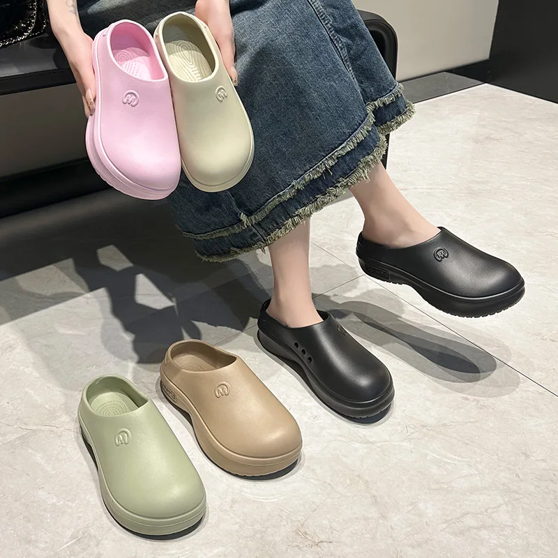 New Summer Women's Sandals Garden Shoes Sandals Vacation Beach Slippers Non slip EVA Indoor Home Shoes image 2