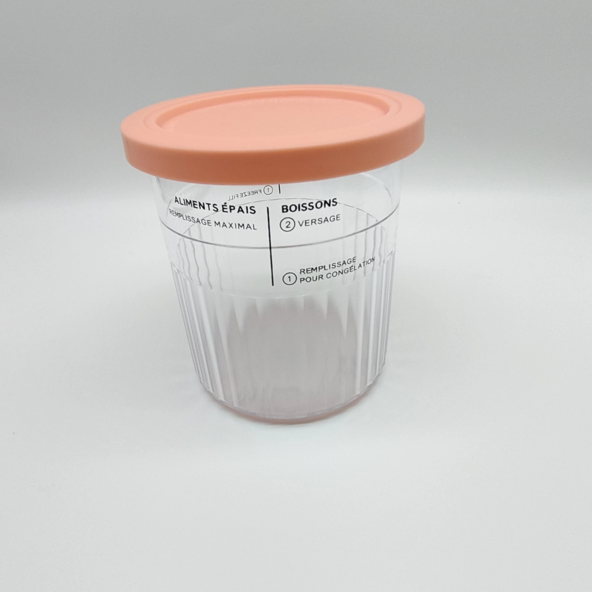 Ersatz-Deckel-Set für Ninja NC500 NC501 Creami Deluxe Eiscreme-Behälter Familienformat Gefrorene Joghurt-Aufbewahrungsbecher – Detail 5