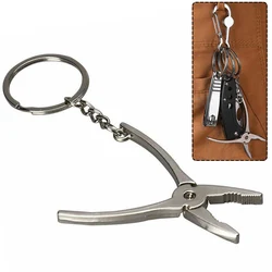 Plier Key Tag Chain Style Keychain Key Ring Creative Metal Model Keyring Keyfob Key Pendant KeyChain Decor Car Accessories