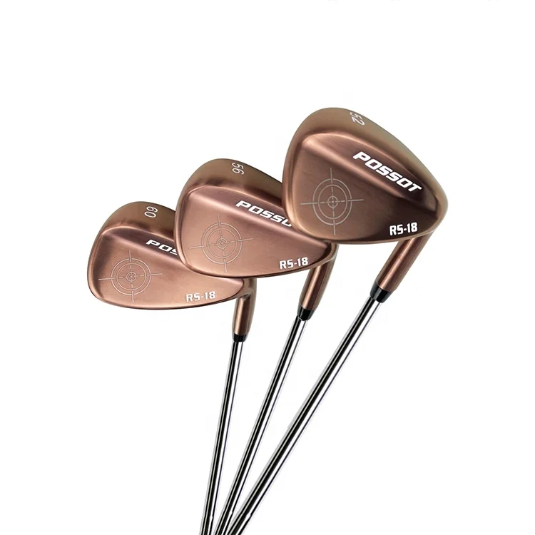 Factory Direct Sale Gold PVD Golf Wedge Club  For Right Hand