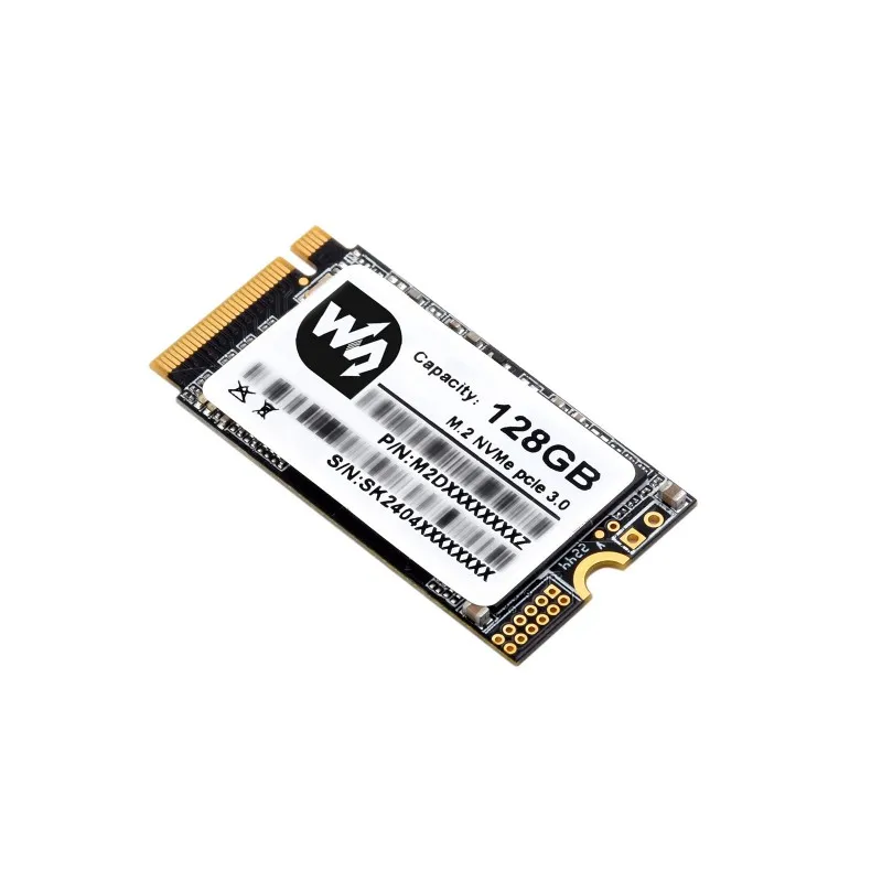 

Waveshar SK M2 NVME 2242 128GB/256GB High-speed Solid State Drive,High-quality 3D TLC Flash Memory,High-speed Reading/Writing