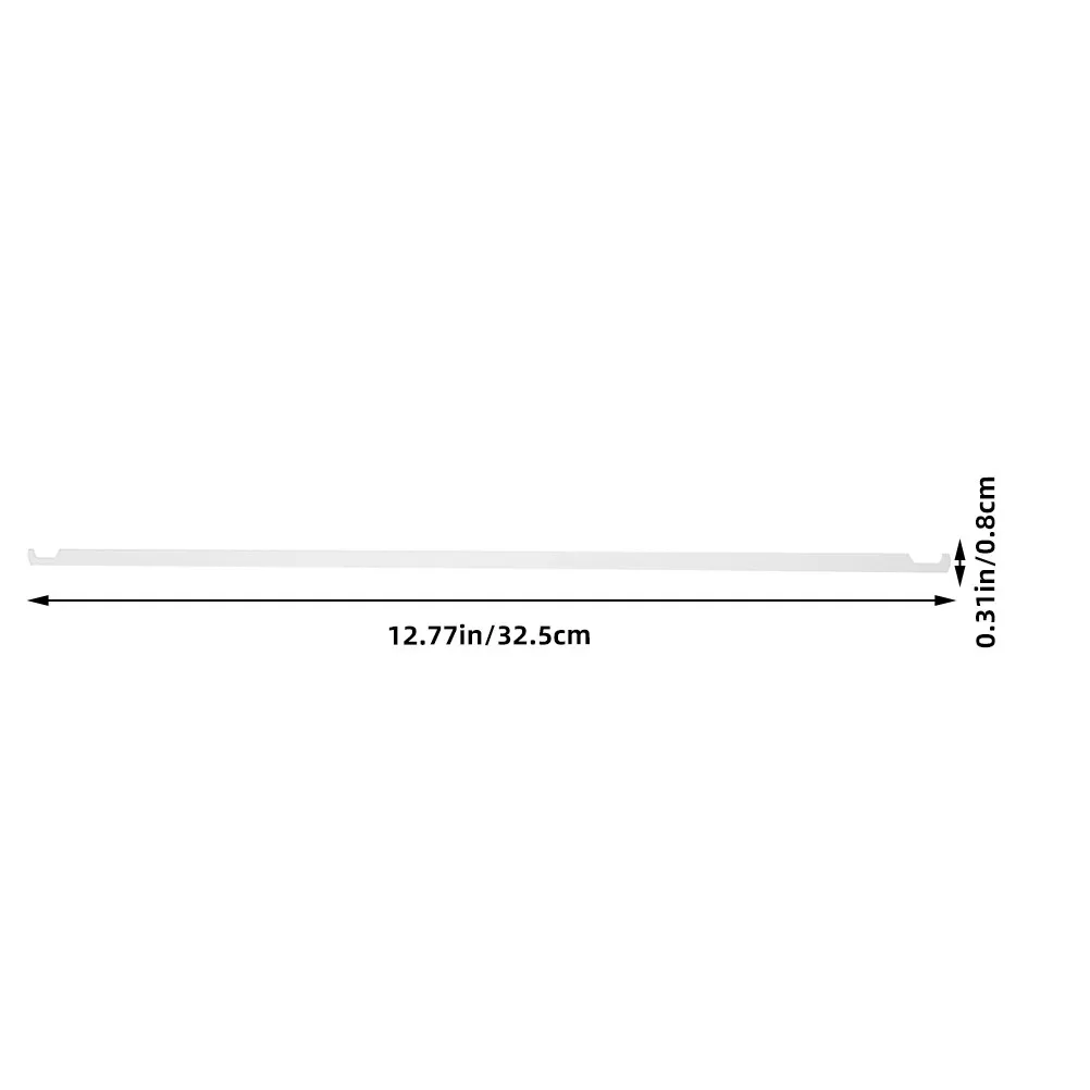 20Pcs Hanging File Folder Rails Metal File Divider Bars Easy Install Hanging Organizer for Office School Home Document