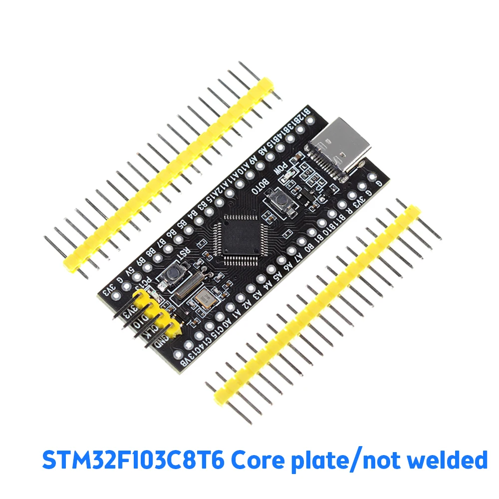 Placa de núcleo Tipo-C STM32F103C8T6 con Pasadores STM32F103C6T6 ARM STM32 Módulo de desarrollo de sistema mínimo para Arduino
