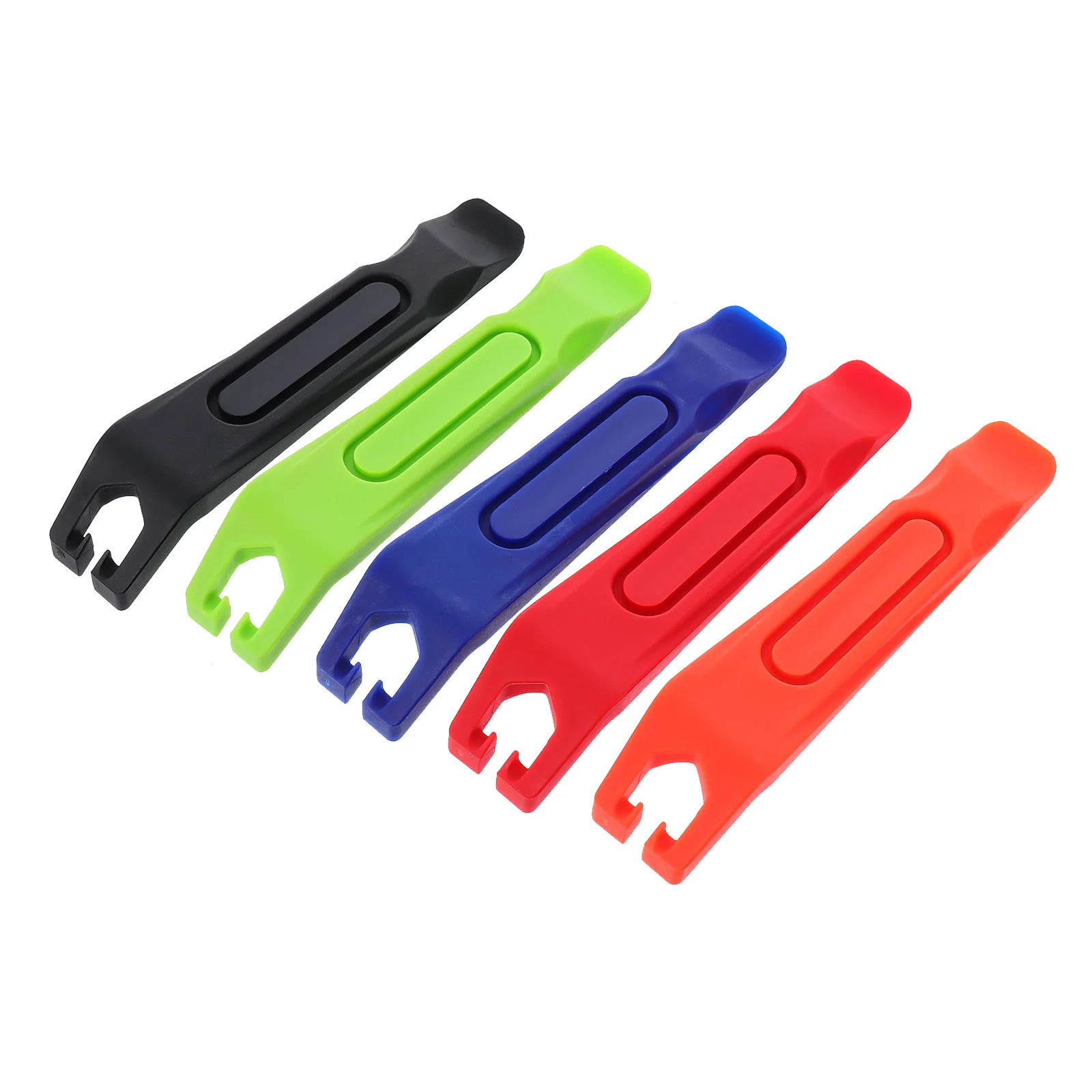 

5pcs Lever Bike Repair Tool Plastic Outer Tire Opener Colored Durable Lightweight Cycling Accessories Bike Tools