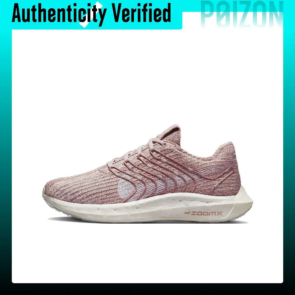 Nike Pegasus Turbo Next Nature Fabric Slip Resistant Abrasion Resistant Low top Running Shoes Women's White Red DM3414-600