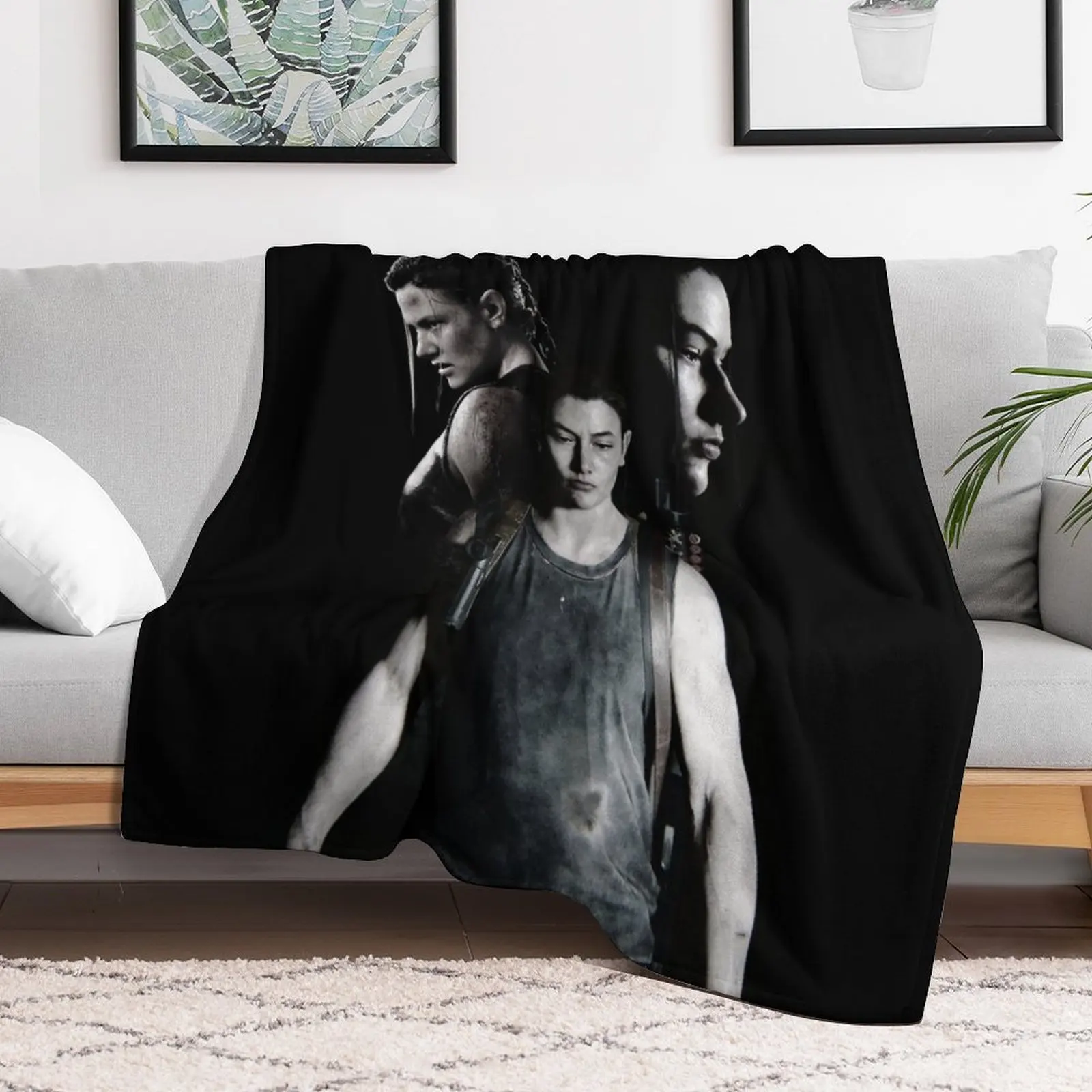 Abby Anderson - The Last Of Us Throw Blanket