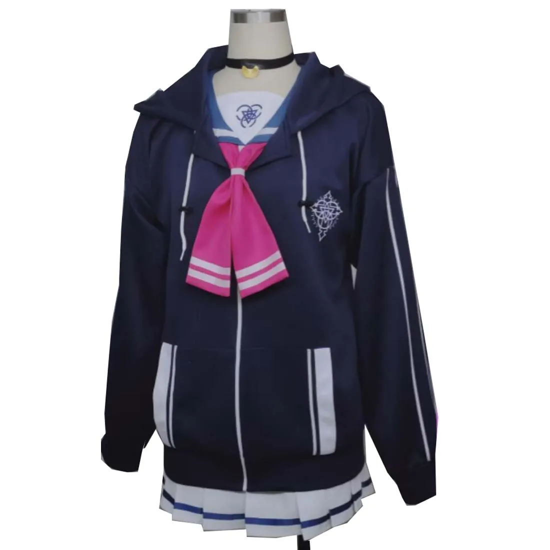 2023 Anime Blue Archive Kazusa Sailor Suit Lovely School Uniform Cosplay Costume Halloween Party Outfit Women