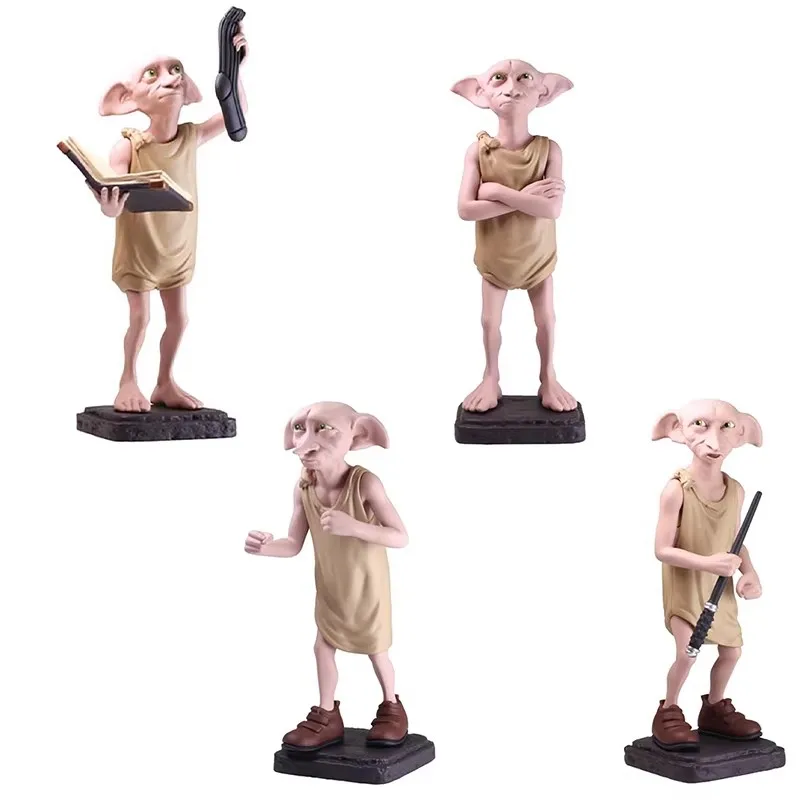 

TOMY Genuine 4Pcs Gashapon ハリー・ポッター ドビー Toys For Kids Gift Collectible Model Ornaments