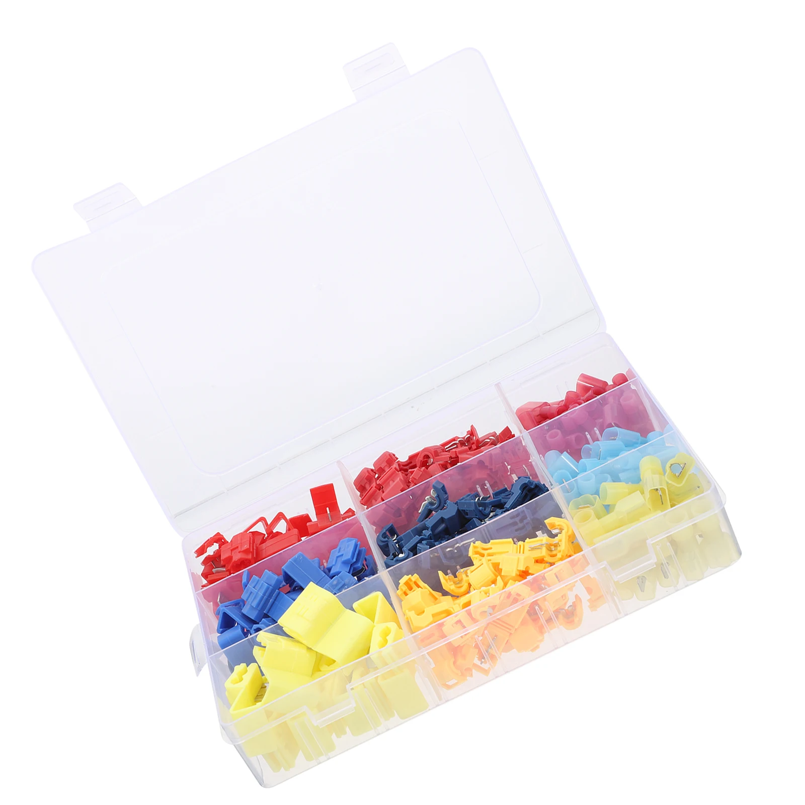 

160 Pcs T Tap Wire Connector Splice Kit Electrical Connectors Terminal Clips For Marine Wiring Projects