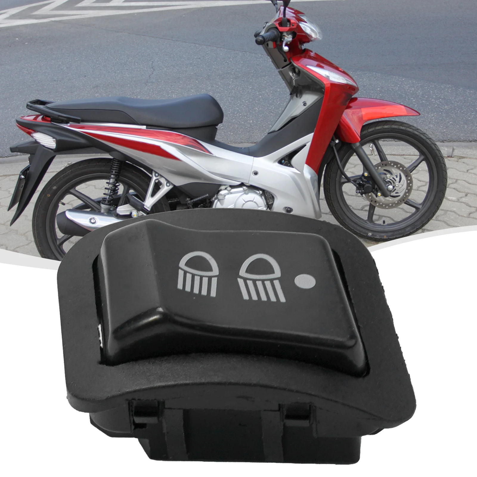 Motorcycle On Off High Low Switch Start Light Headlight Horn Turn Signal Button Switches 3 Way Switch For Honda Wave110 RS150