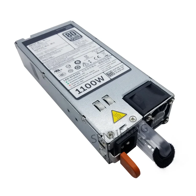 

Used Power Supply E1100E-S0 L1100E-S0 0GYH9V 0GDPF3 0NTCWP 0YT39Y 1100W 100-240V For Dell R620 R720 R820 T620