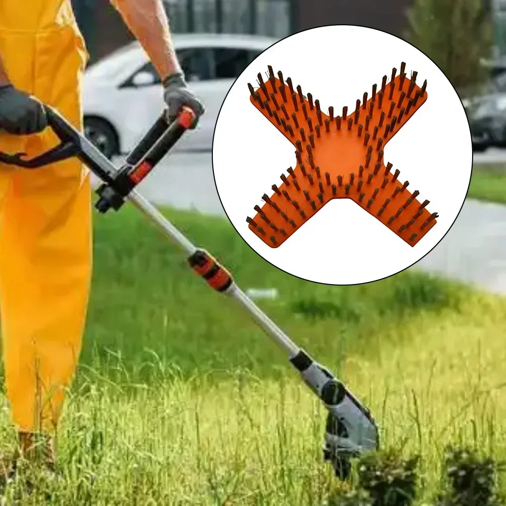 For Durable Lawnmower Cleaning Brush Gardening Tool Accessory Wire Brush Lawn Mowers Replacement Accessories