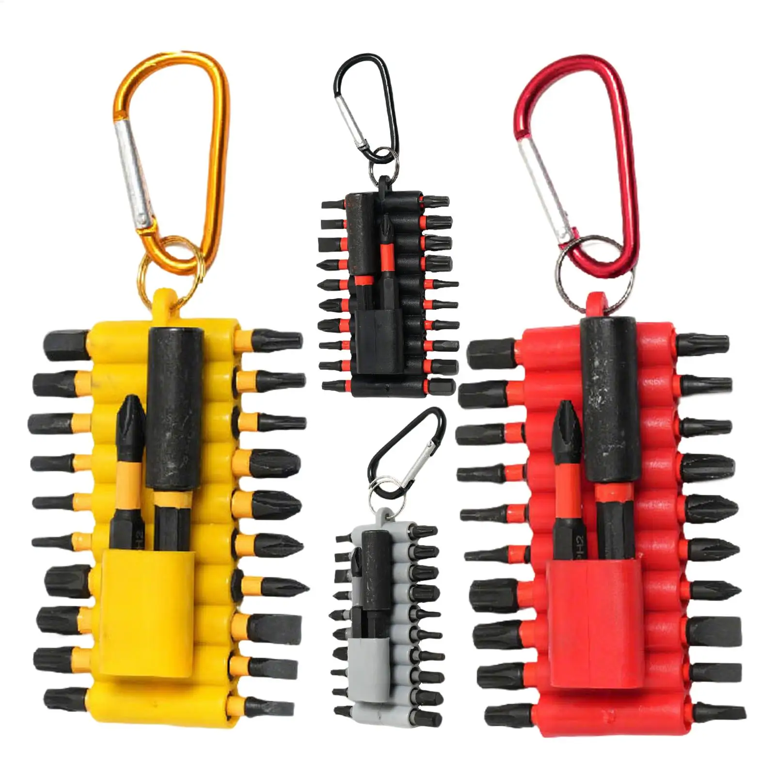 Screwdriver Bit Set 22pcs S2 Steel Impact Torx Phillips Hex Shank Magnetic Driver Bits for Car Repair DIY Woodworking